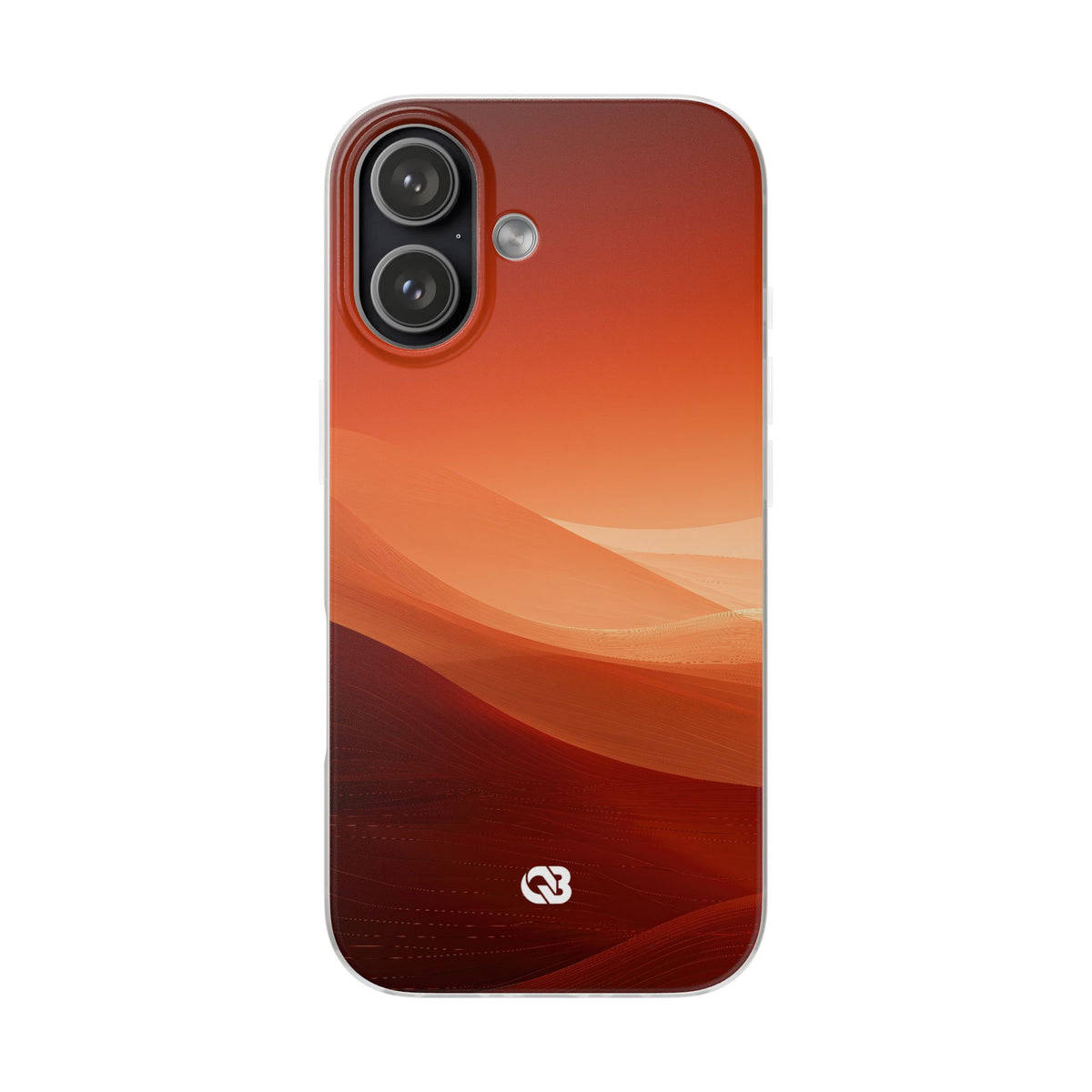 Terracotta Dune Ridges · Lite Phone Case for iPhone ·  Orange