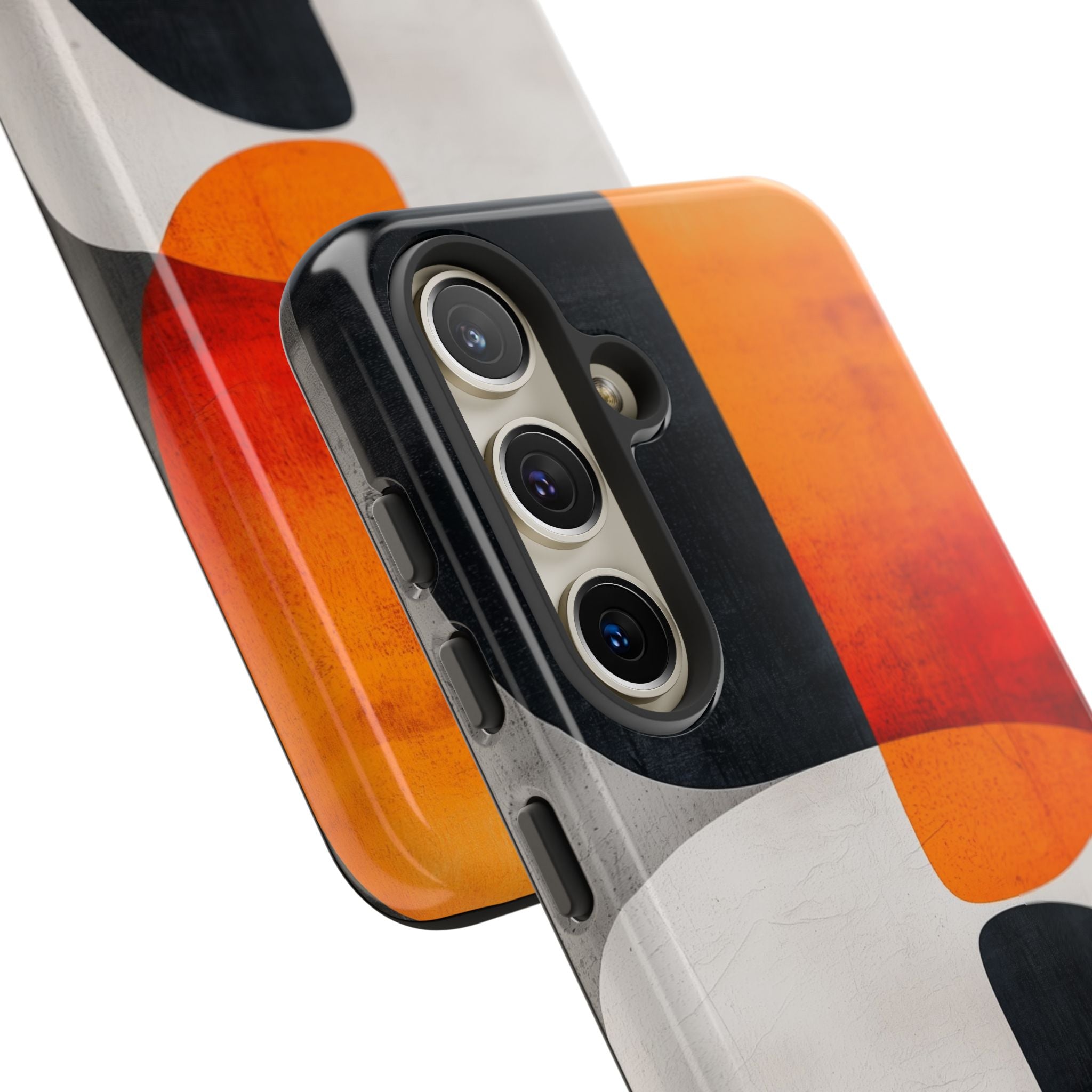 Burnt Amber Flow · Tough Phone Case for Samsung