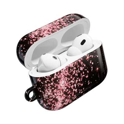 Rose Digital Cascade · Hard Case for AirPods & AirPods Pro · Pink
