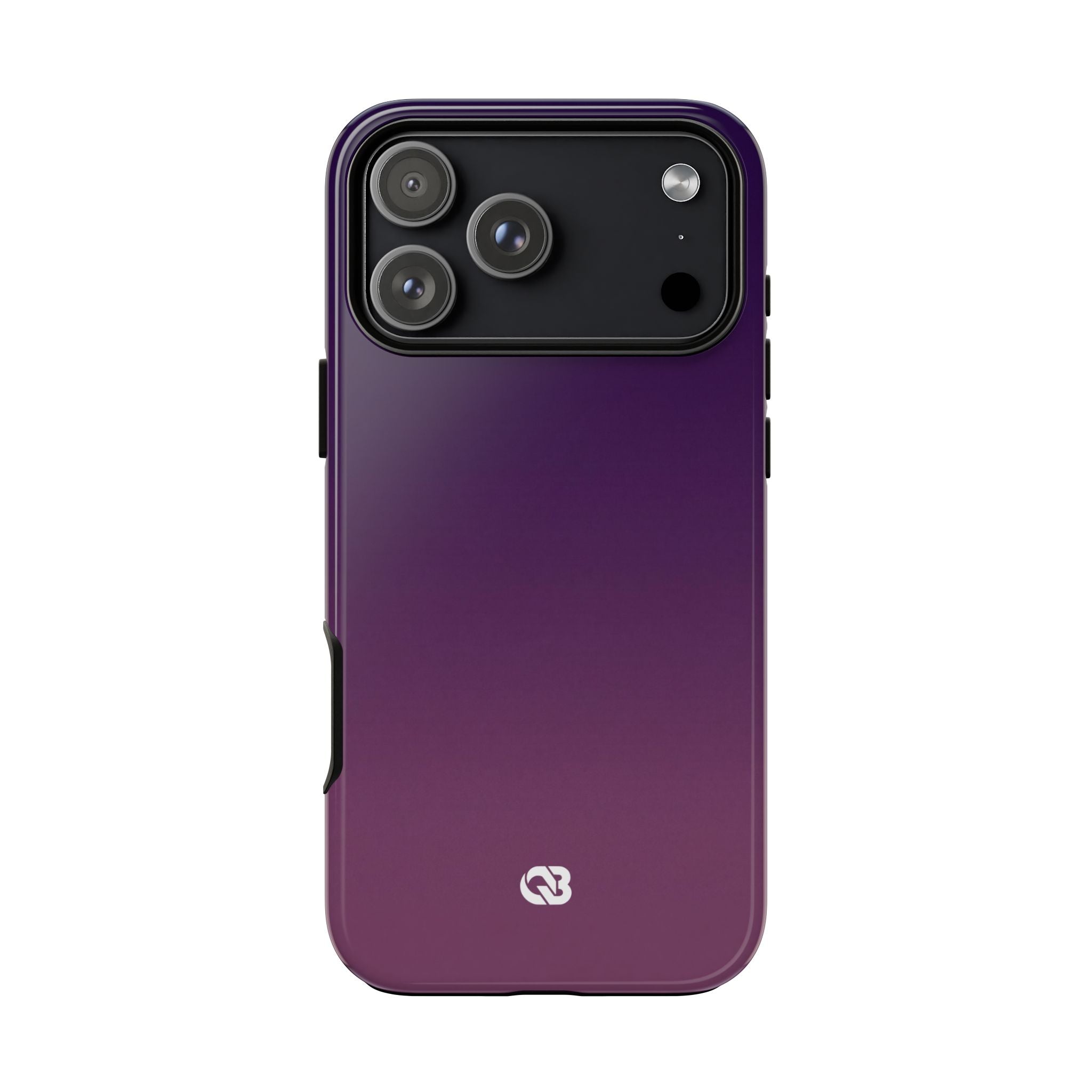 Purple Tough Phone Case for iPhone - Nocturnal Plum Fade