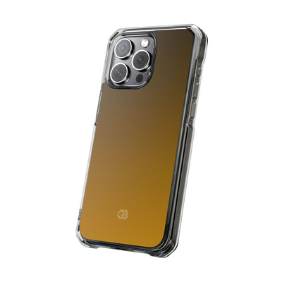Gold Impact MagSafe Phone Case for iPhone - Scorched Gold Haze