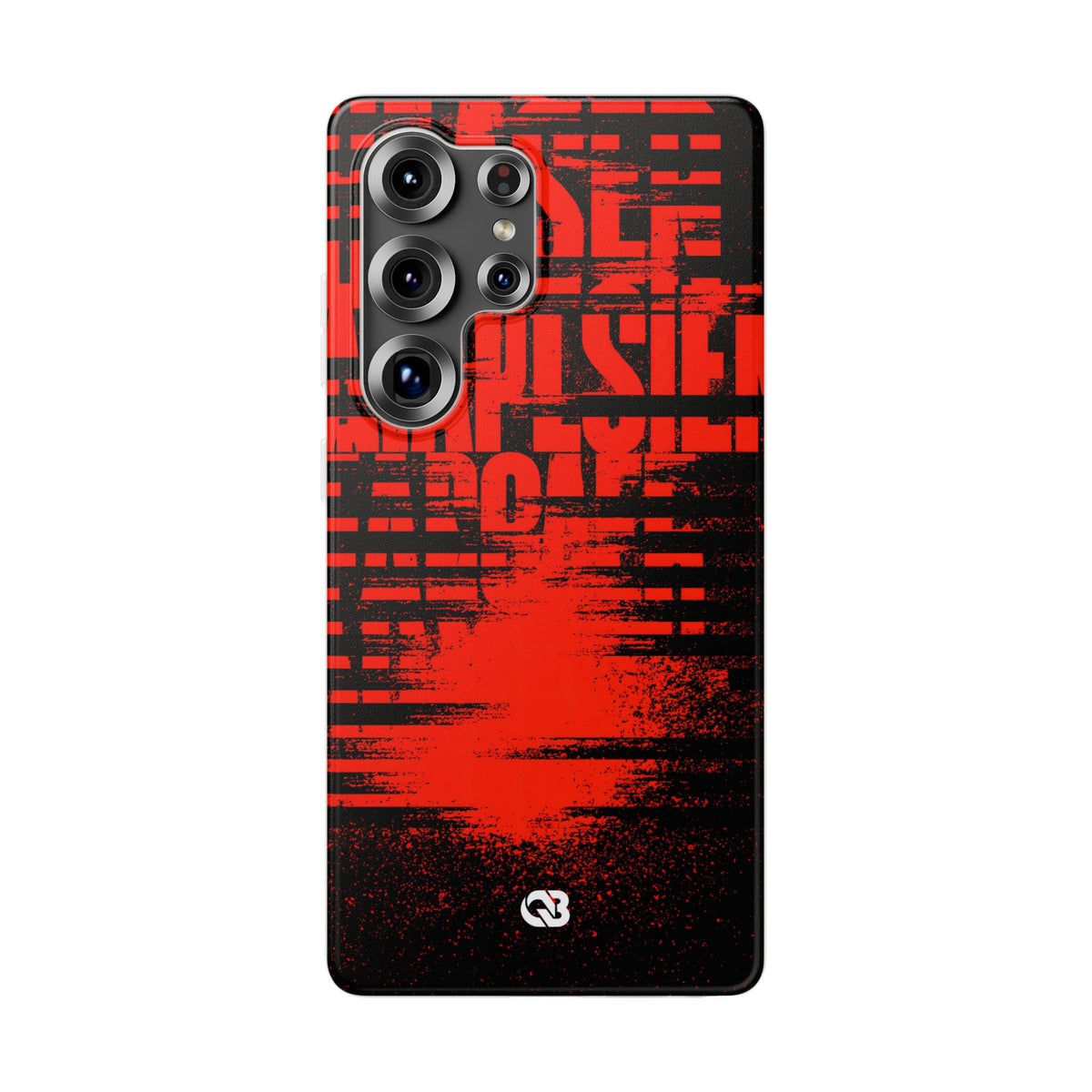 Crimson Redaction · Lite Phone Case for Samsung · Black