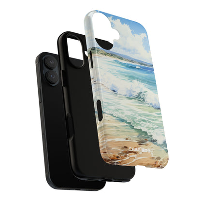 Foamy Tide iPhone 16 Plus Case - Tough