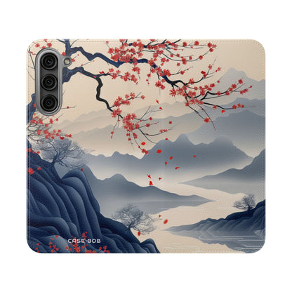 Crimson Branch Moonlight - Samsung S23+ Case - Wallet