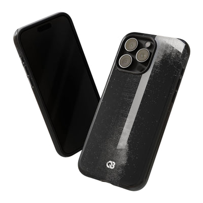 Black Tough Phone Case for iPhone - Vector Core Monolith