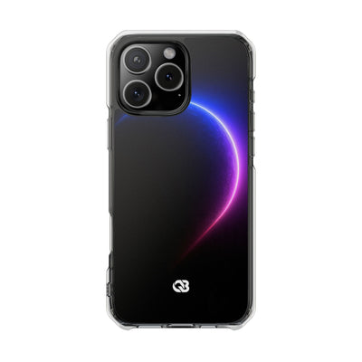 Luminous Eclipse · Clear Impact Magnetic Phone Case for iPhone · Black