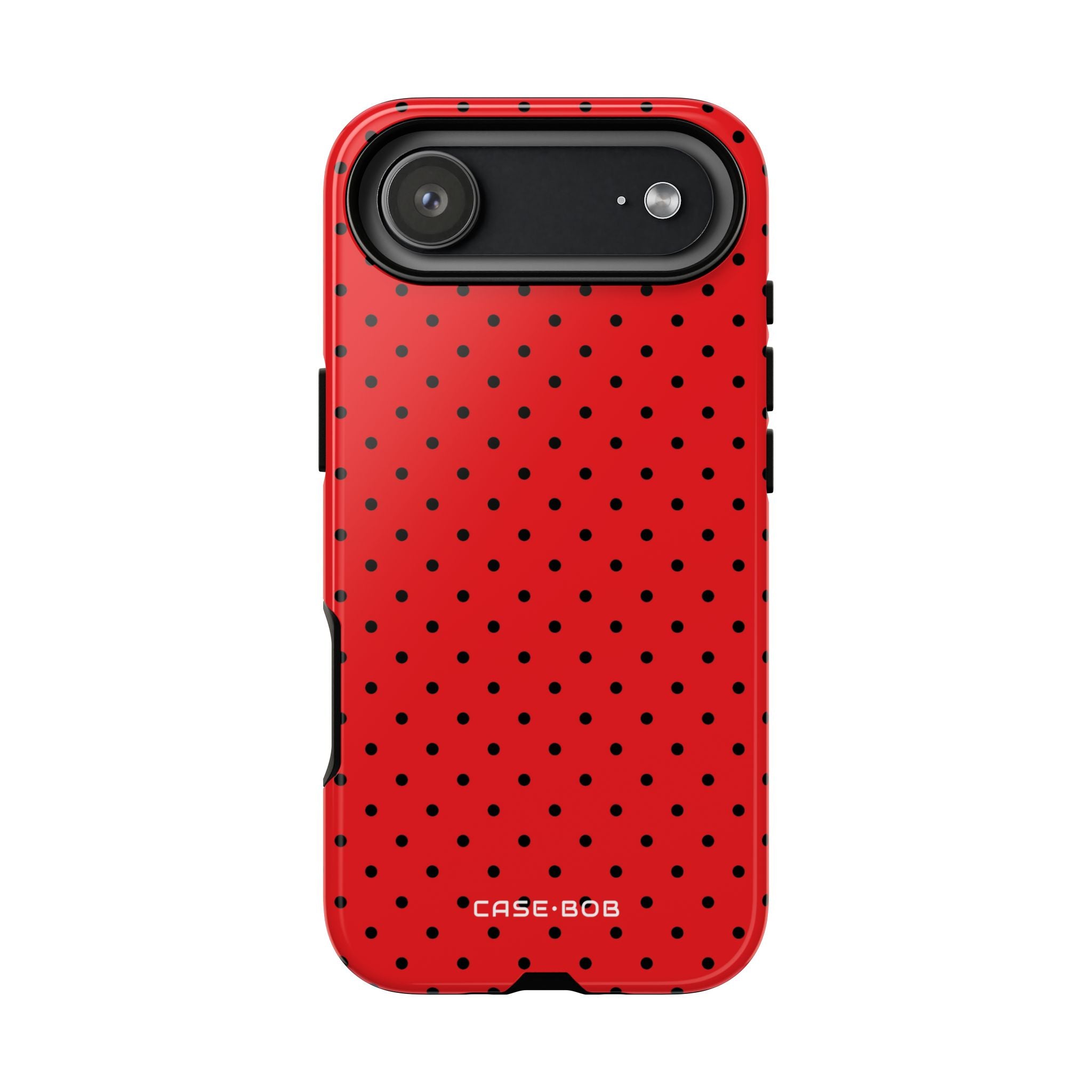 Crimson Dot Matrix iPhone 17 Air Case - Tough - CASE•BOB