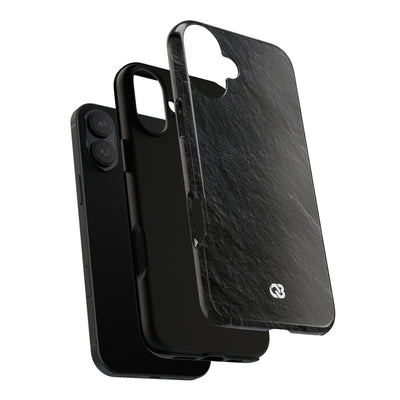 Obsidian Slate · Tough Phone Case for iPhone · Black