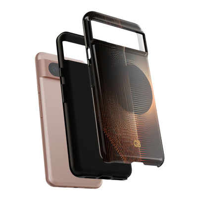 Amber Meridian · Tough Phone Case for Pixel ·  Black