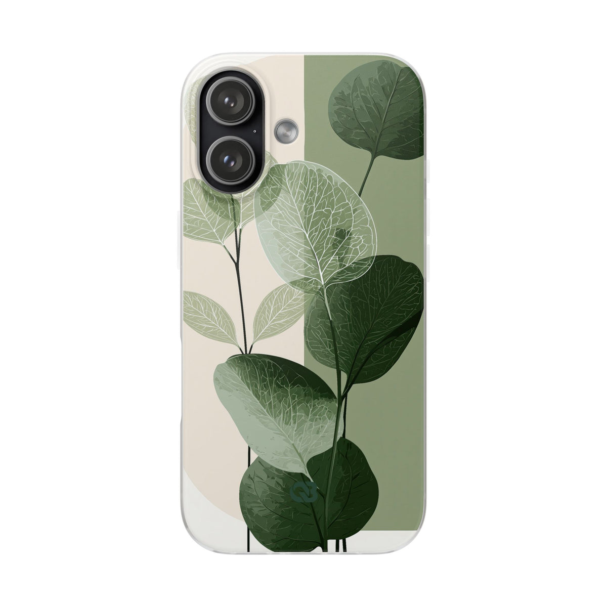 Layered Eucalyptus Study · Lite Phone Case for iPhone ·  Green