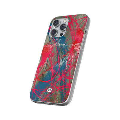 Neon Static Drip · Lite Phone Case for iPhone ·  Pink