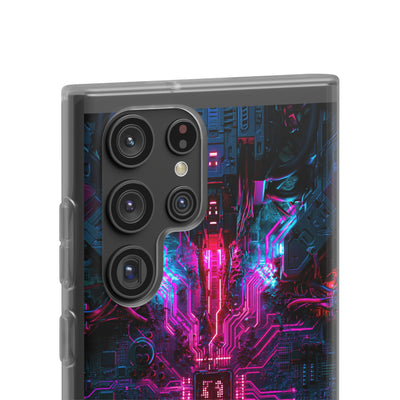 Neural Circuit Core · Lite Phone Case for Samsung · Black