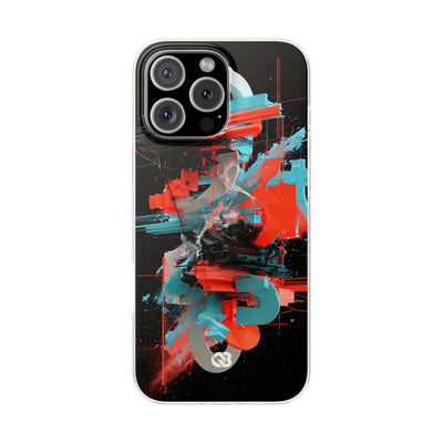 Fragmented Cyber Core · Lite Phone Case for iPhone ·  Black