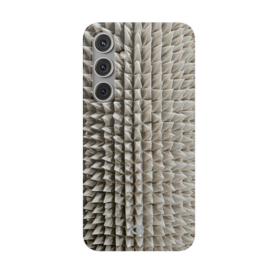 Beige Lite Phone Case for Samsung - Bone Spiked Grid