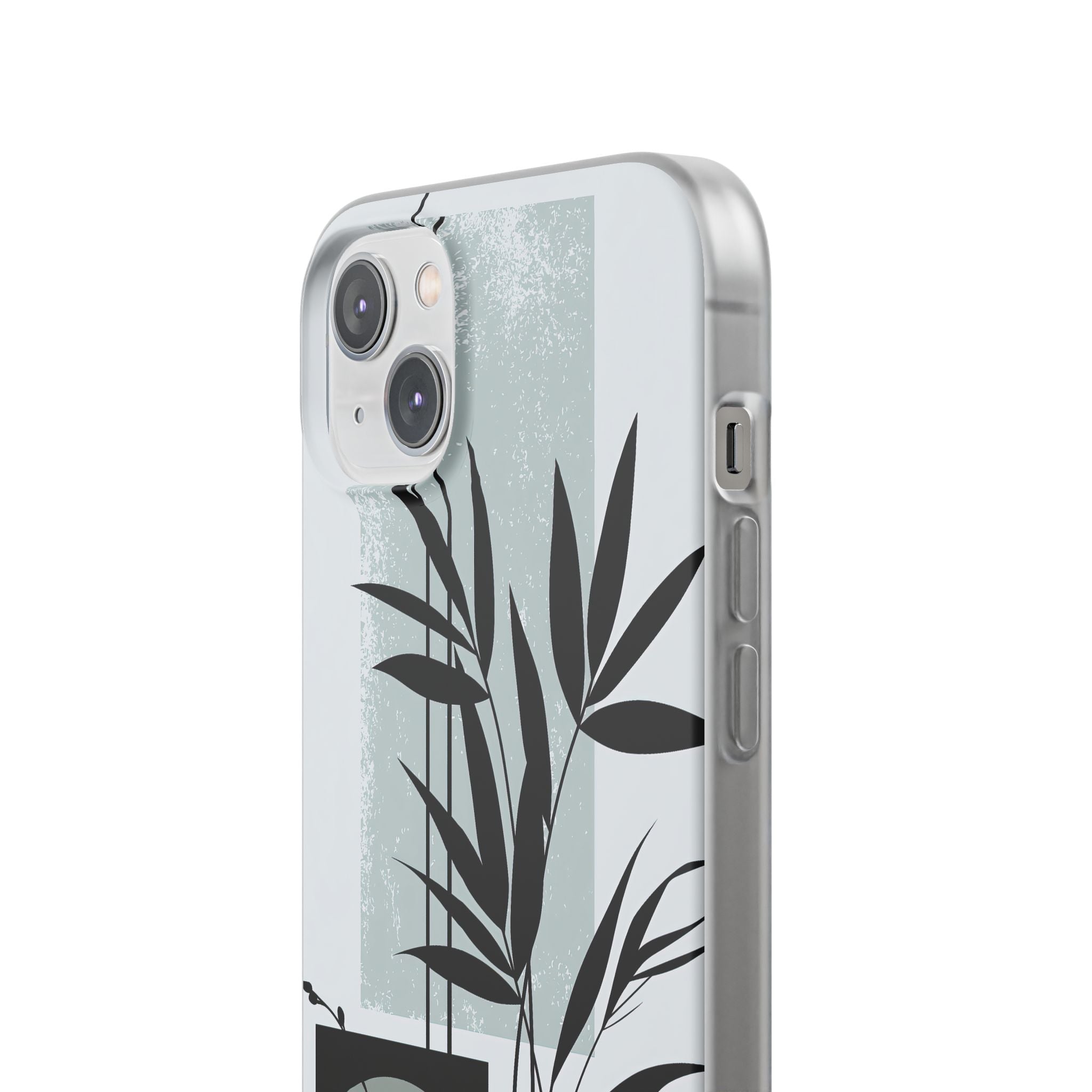 Grey Lite Phone Case for iPhone - Sage Bamboo Noir