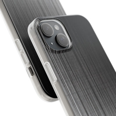 Grey Lite Phone Case for iPhone - Static Vertical Dither