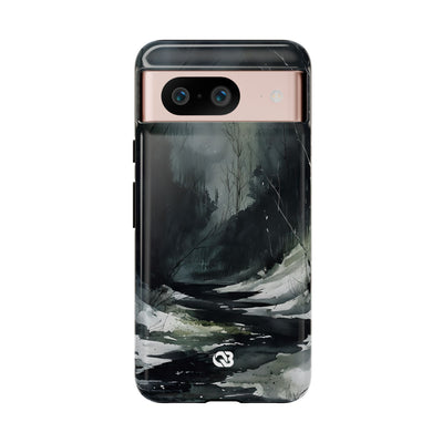 Midnight Winter Hollow · Tough Hoesje voor Google Pixel