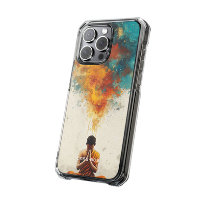 Meditativer Glow iPhone 15 Pro Max Case - Impact