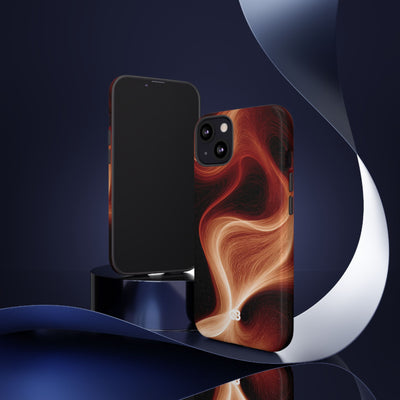 Solar Ember Flow · Tough Phone Case for iPhone · Orange