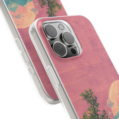Lunar Pastel Bloom · Soft Phone Case for iPhone