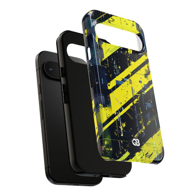 Acid Hazard · Tough Phone Case for Pixel ·  Yellow