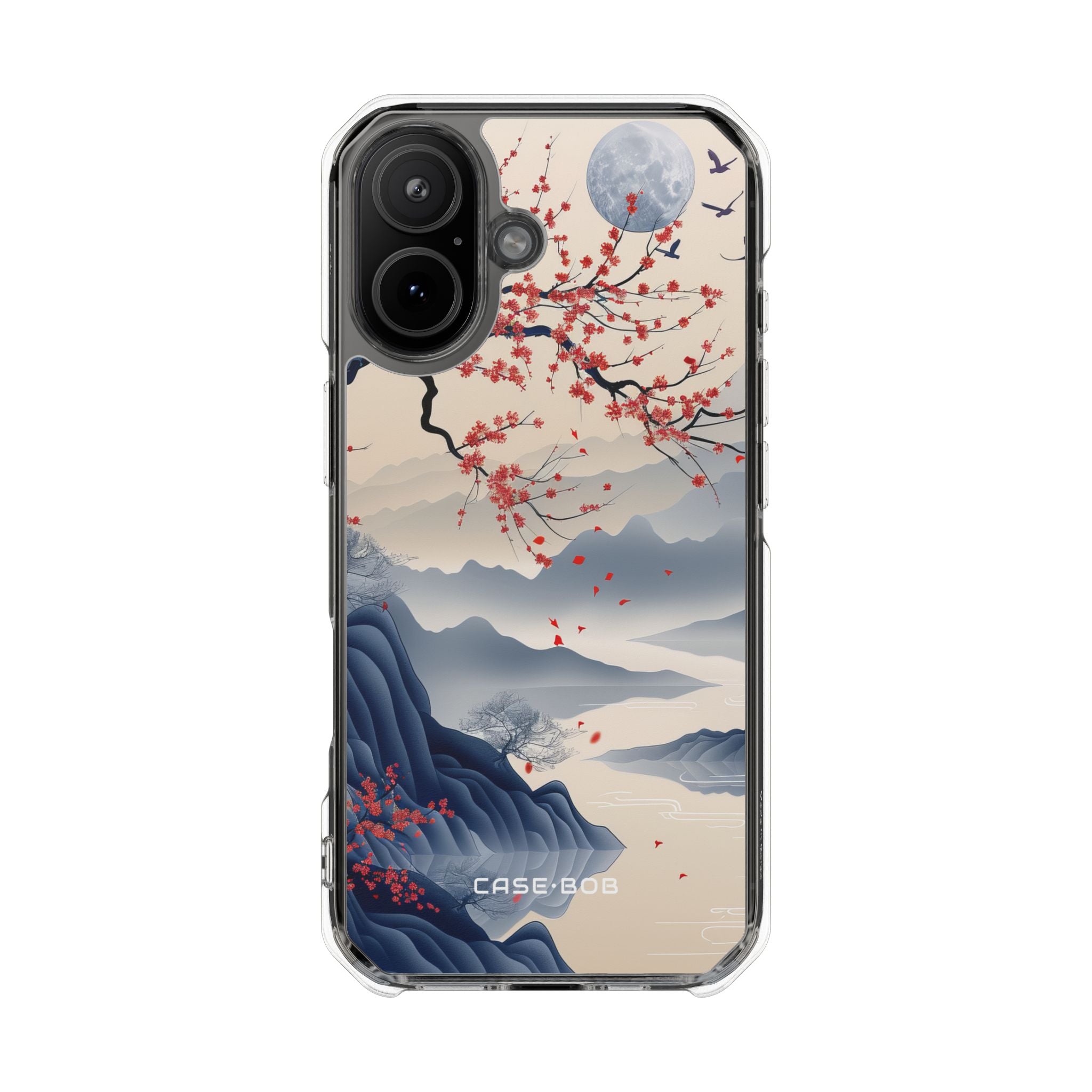 Crimson Branch Twilight iPhone 17 Case - Impact