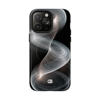 Luminous Vortex · Tough 2.0 Magnetic Phone Case for iPhone · Black