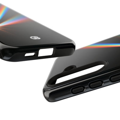 Spectral Refraction · Tough Phone Case for Samsung · Black