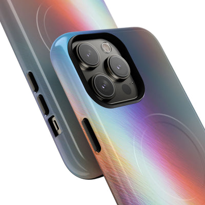 Prismatic Ray · Tough 2.0 Magnetic Phone Case for iPhone · Blue
