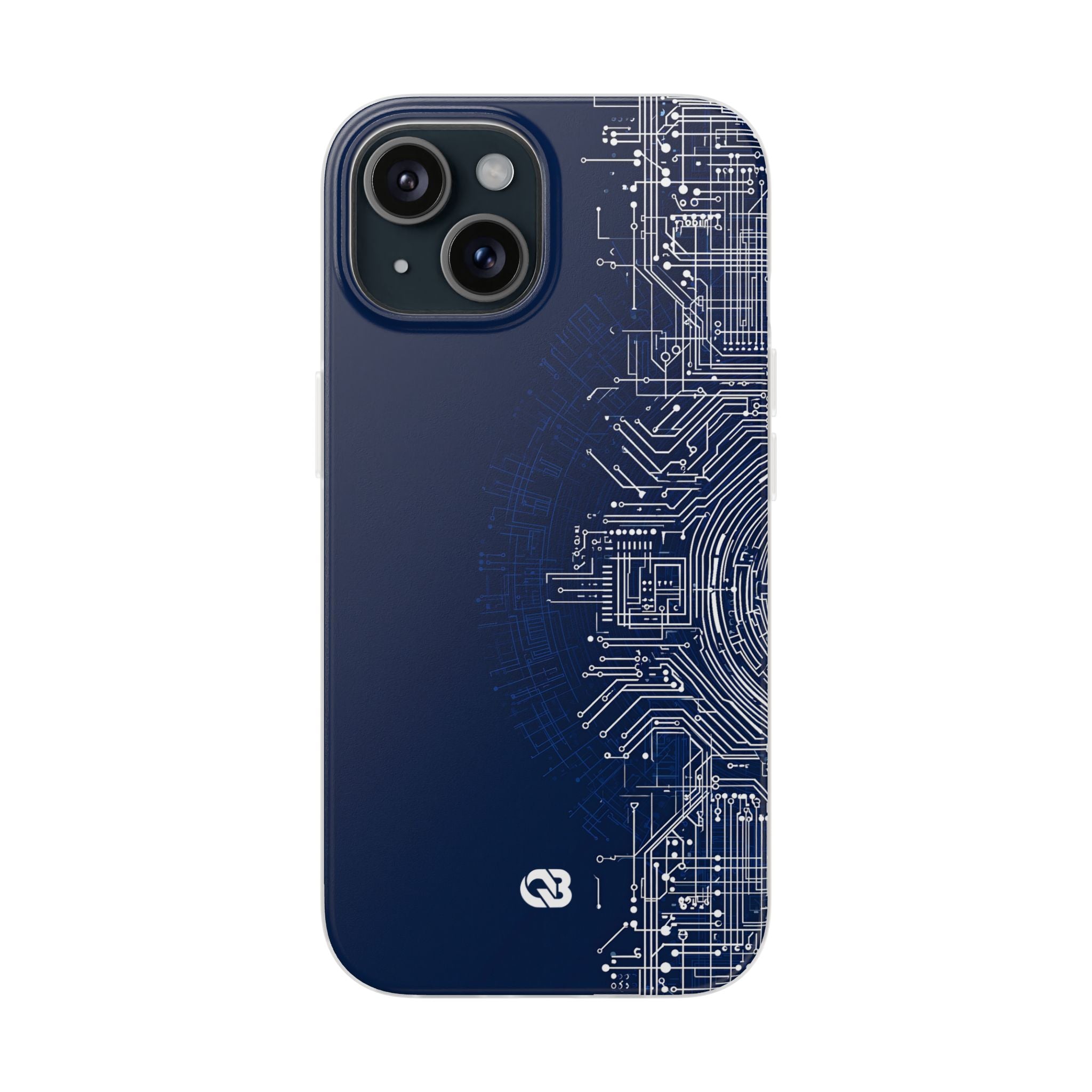 Blue Lite Phone Case for iPhone - Cobalt Circuit Logic