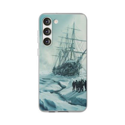Icebound Ship Samsung S23 Plus -pehmeä suojakotelo