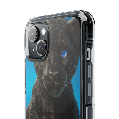 Sapphire Gaze Panther · Impact Phone Case for iPhone · Magsafe