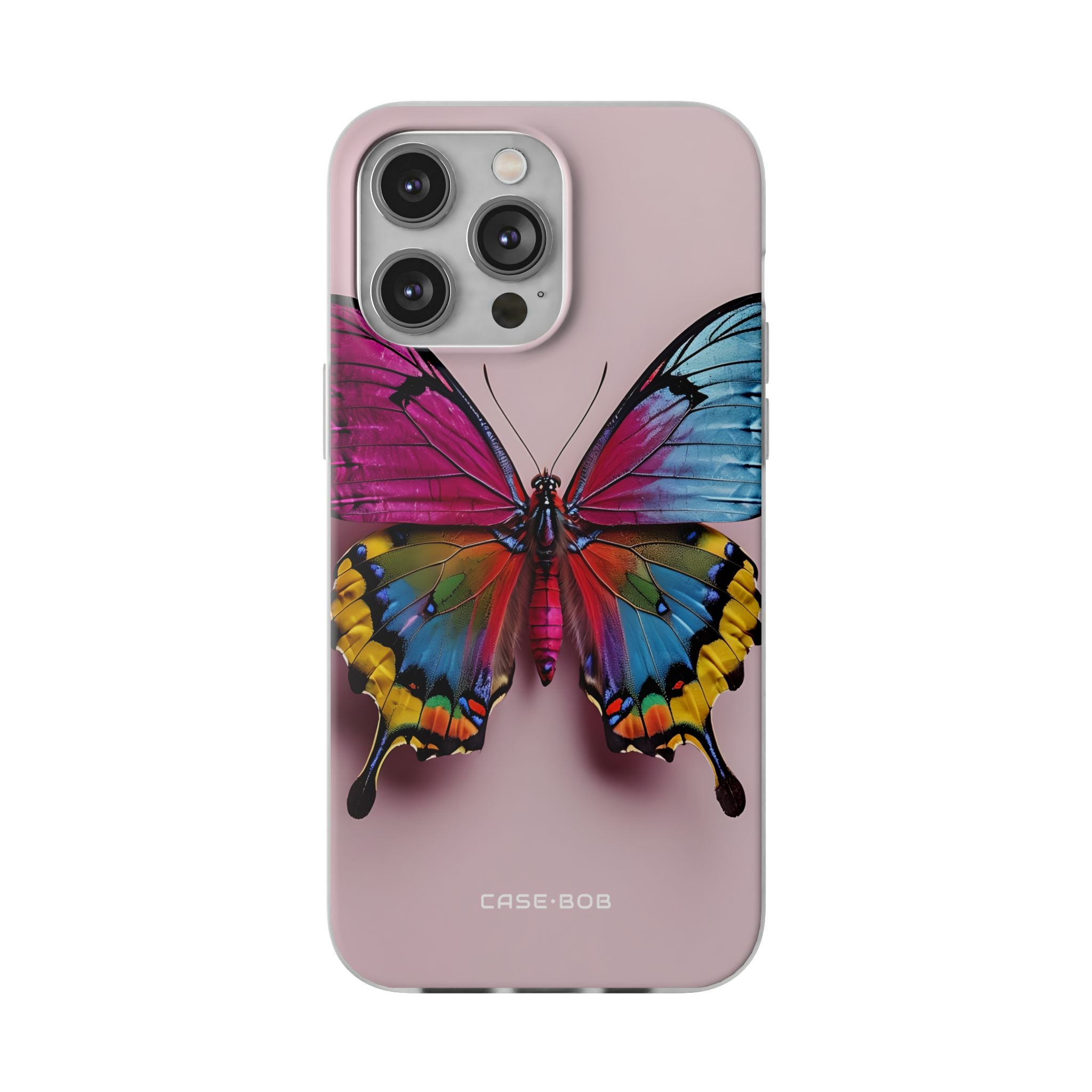 Lebhafter Schmetterling iPhone 14 Pro Max Case - Soft