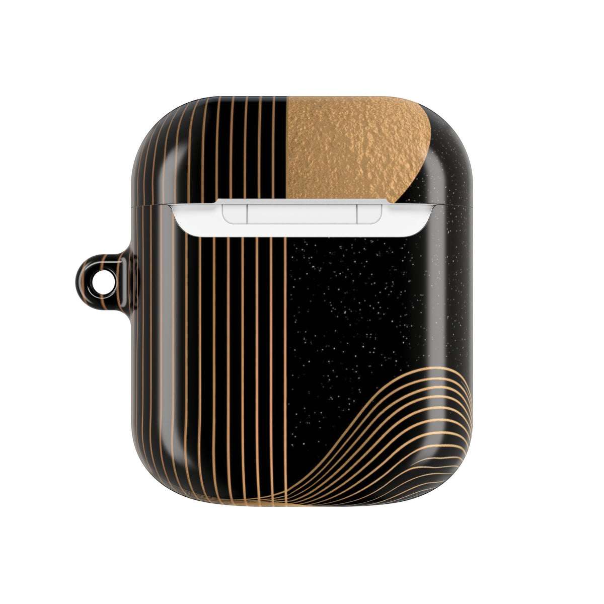 Celestial Horizon · Hard Case for AirPods & AirPods Pro · Black