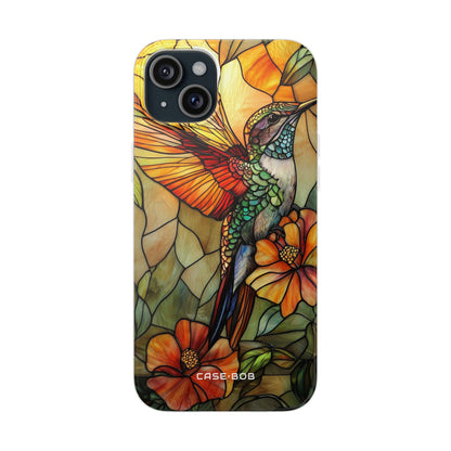 Hummingbird Radiance iPhone 15 Plus Cover - Soft