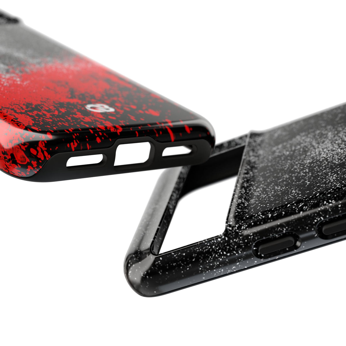 Crimson Noir Drip · Tough Phone Case for Pixel ·  Black