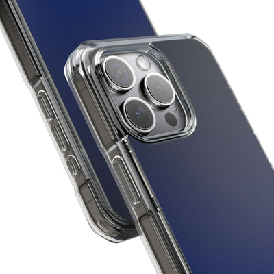 Blue Impact MagSafe Phone Case for iPhone - Midnight Cobalt Fade