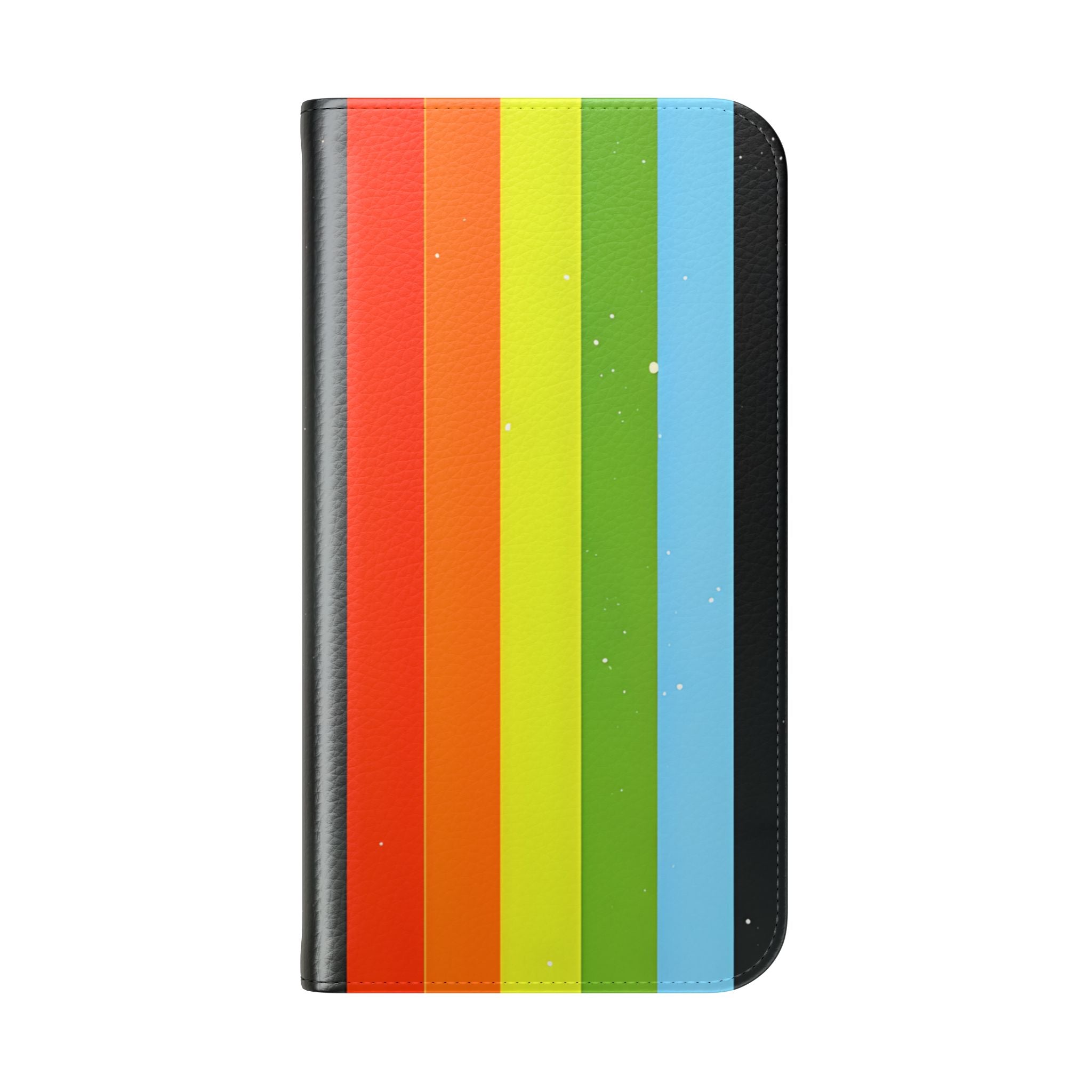 Spectrum Stripes - iPhone 15 Pro Case - Wallet
