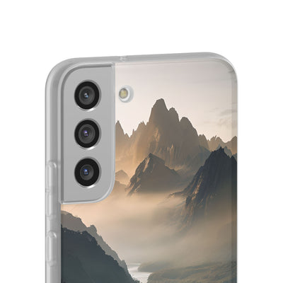 Golden Summit Valley · Soft Handyhülle für Samsung