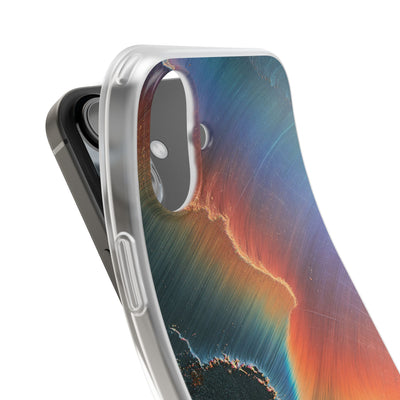 Prismatic Aura Shift · Lite Phone Case for iPhone ·  Blue