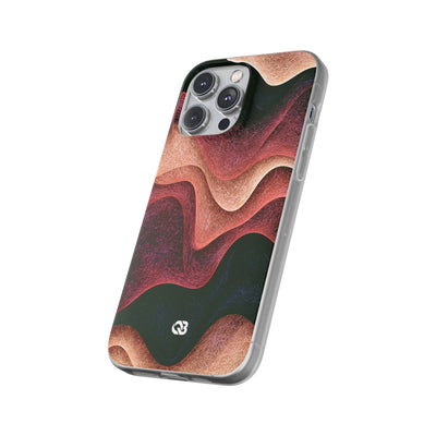 Rose Contour Waves · Lite Phone Case for iPhone ·  Pink
