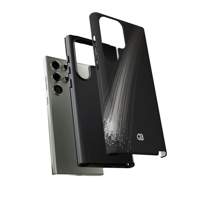 Black Tough Phone Case for Samsung - Linear Velocity Beam