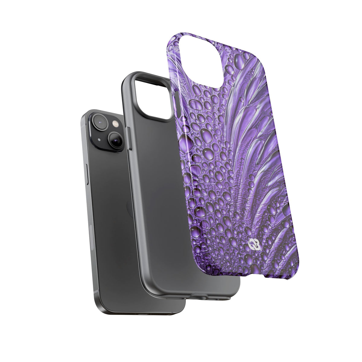Violet Liquid Gel · Tough Phone Case for iPhone · Purple