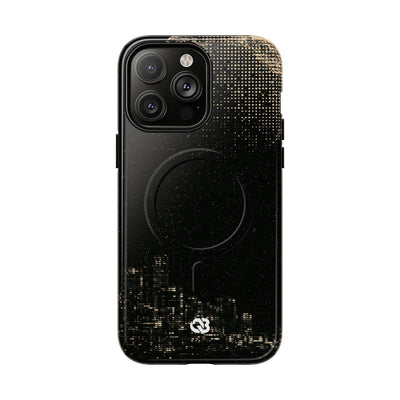 Lunar Metropolis Nocturne · Tough 2.0 Magnetic Phone Case for iPhone · Black