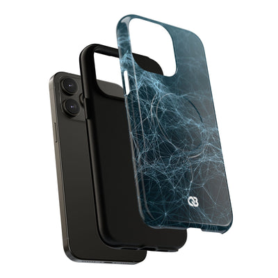 Teal Tough 2.0 Magsafe Phone Case for iPhone - Arctic Neural Mesh