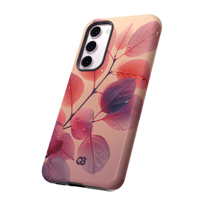 Dewy Magenta Foliage · Tough Phone Case for Samsung