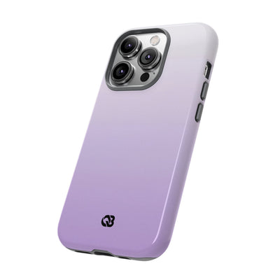 Purple Tough Phone Case for iPhone - Frosted Lavender Fade