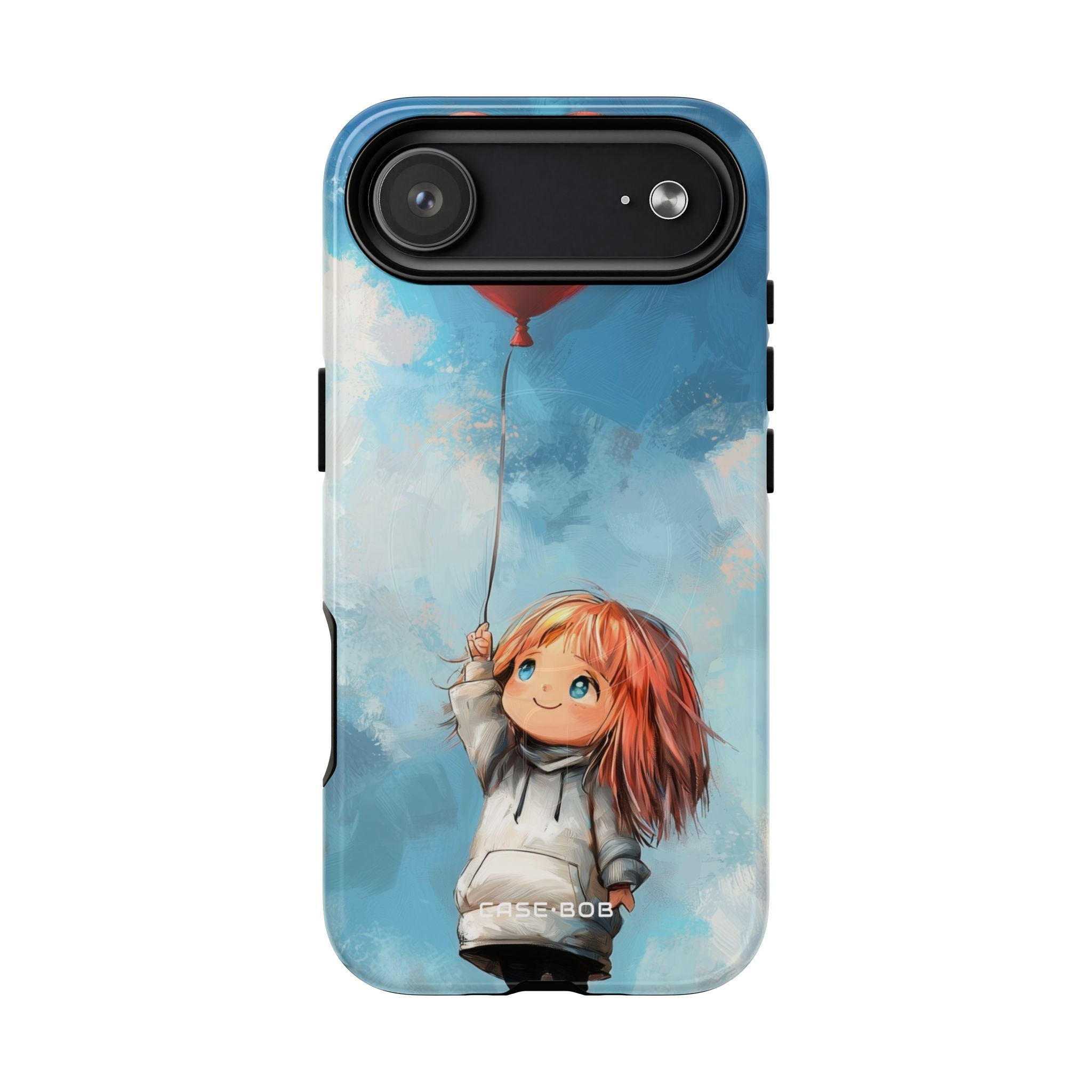 Heart Balloon Whimsy iPhone 17 Air Case - Tough+ - CASE•BOB