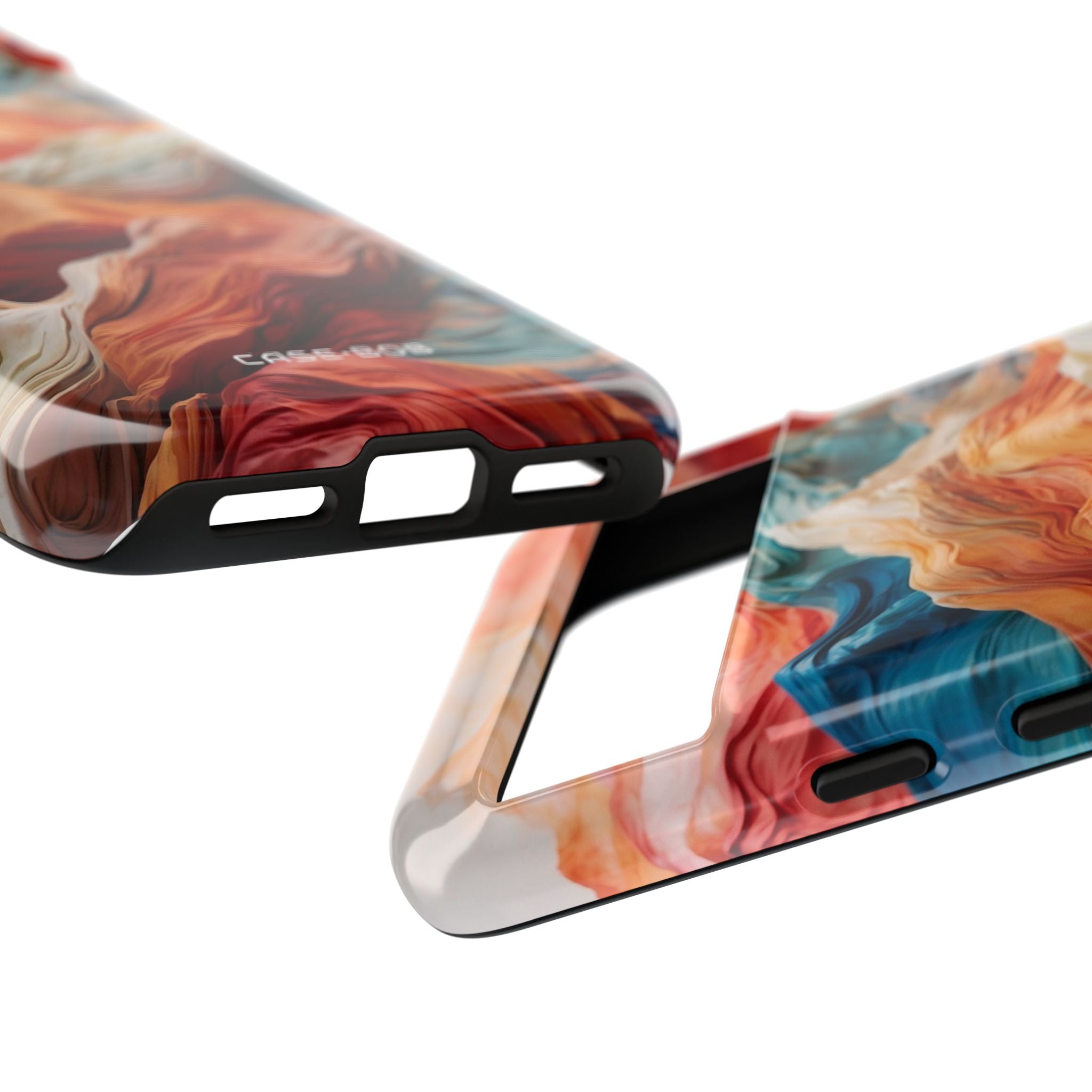 Fabric Peaks Cream Google Pixel 8 Case - Tough