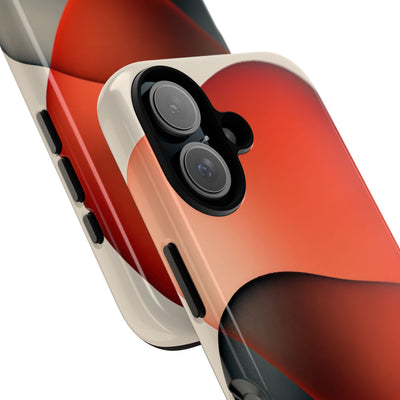 Translucent Crimson Form · Tough Phone Case for iPhone · Red
